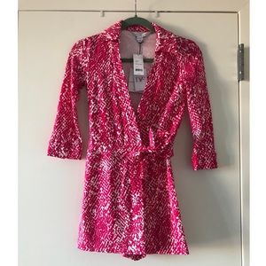 Diane Von Furstenberg short jumpsuit